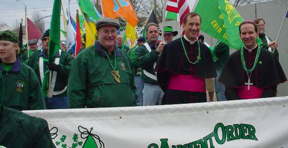 Jerry and the Bishop Marching